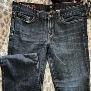 Jcrew hipslung jeans